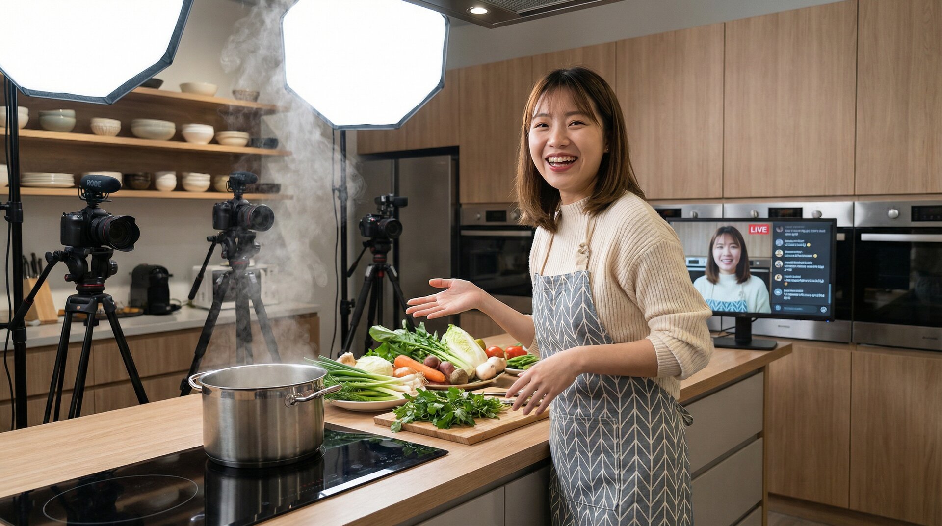 小车拉大马-美食视频教程